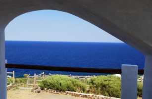 Arco con Vista del mare eoliano